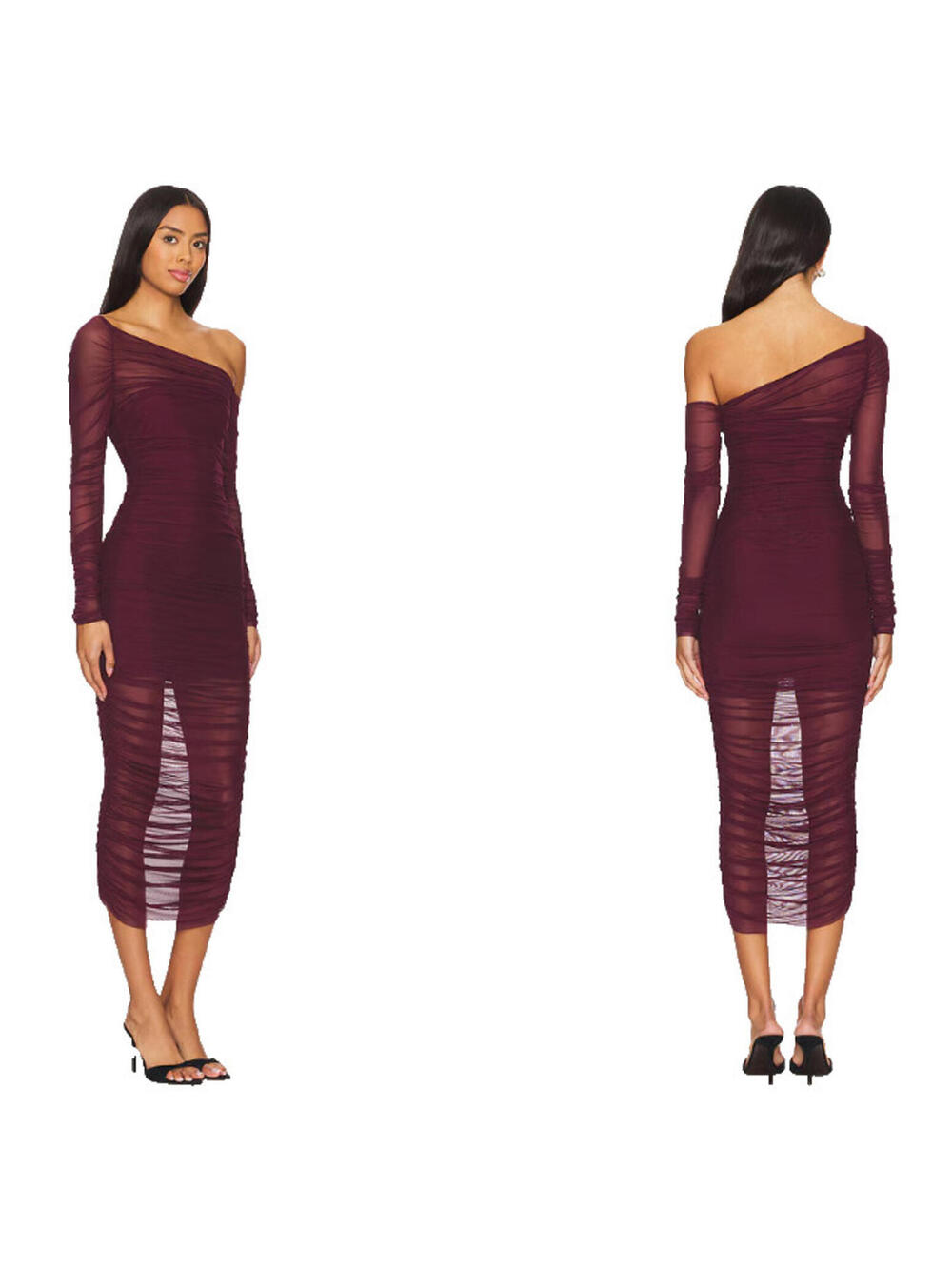 REVOLVE SER.O.YA Chantae Dress in merlot Size M $278MSRP
